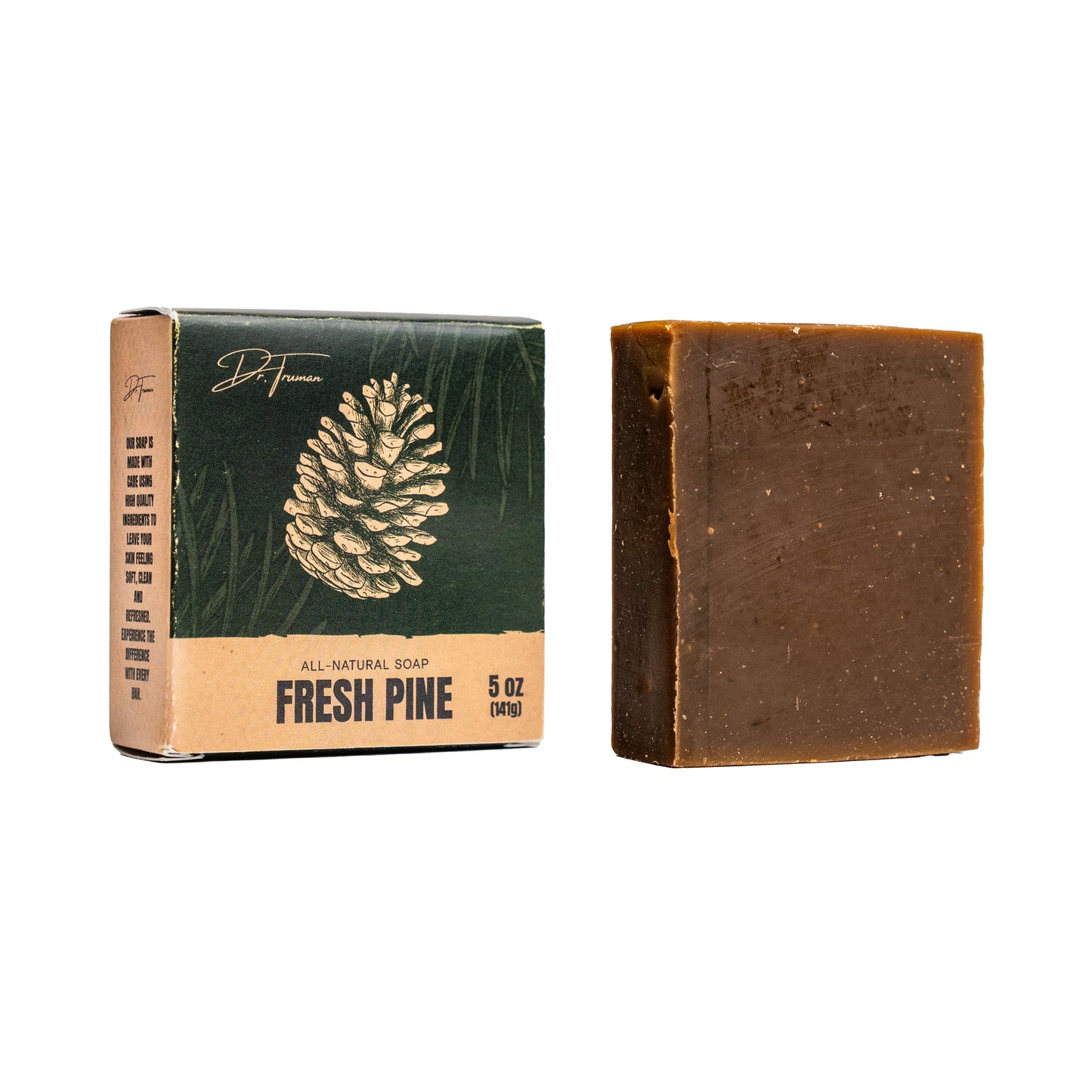 Dr. Truman Smoky Pine Bar Soap